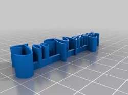 Joe Morgan 3D name plate