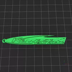 KAWASAKI TEAM RACING Keyring