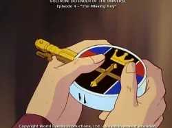LIon key from Voltron: Defender of the Universe
