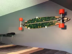 Longboard/ Skateboard Wall Mount