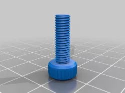 M5 0.8 x 16mm hex bolt