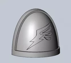 Marines Malevolent  shoulderpad Warhammer 40k