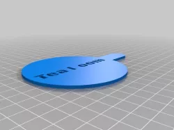 My Customized Parametric  Coffee Stencil Tea Room