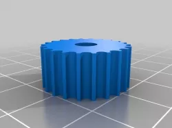 My Customized Parametric pulley - lots of tooth profiles