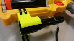 NERF Maverick underbarrell flashlight support
