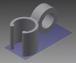 Pen/Mechanical Pencil 3-Ring Binder clip