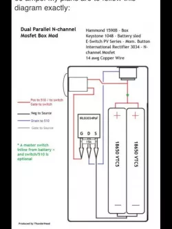 Quad 18650 Box Mod