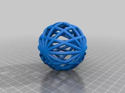 Random ball toy - made with a bunch donuts (not really, but kind of)