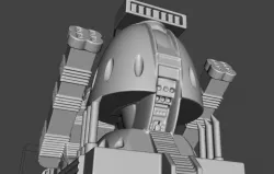 Robotech RRT RECONSTRUCTION BLUES ATMO-SCRUBBER (Tactical Game Piece)