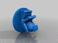 Robotech RRT Strategy GAME PIECE RECONSTRUCTION BLUES ATMO-SCRUBBER