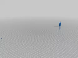 Rocketship 1x1x1.2in