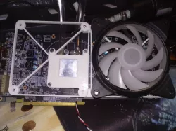 RX580 GPU Waterblock Mount