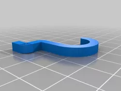 Simple Peg Board Hook