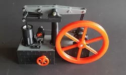 Solenoid Steamengine