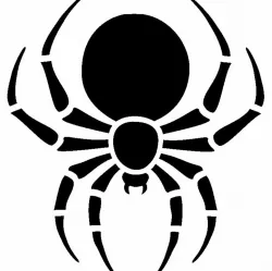 Spider stencil