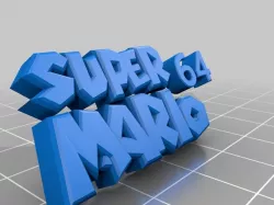 Super Mario 64 Logo
