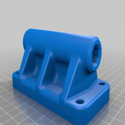 Thru axle bike fork mount Boost and non boost models.