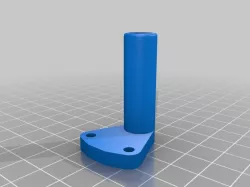 touch sensor mount to replace 12mm pinda probe on Prusa X-Carriage