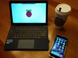 "Venti-Pi": virtual 1TB Raspberry Pi Linux laptop; automotive media server; surveillance server