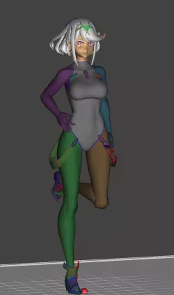 Xenoblade Pyra Swimsuit statue