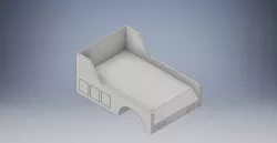 1/25th Scale Medium Duty Wrecker Bed