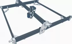 3 axis Laser/CNC/Printer internal belt
