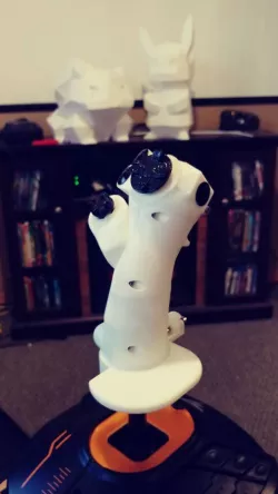 3d printed joystick for t16000m hotas
