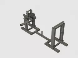 3D Printer Filament Rewinder Station - Hand Crank