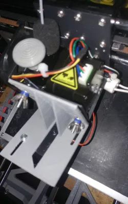 Anet A8 angled fan support