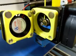Anet A8 Easy Magnetic Extruder Access Mod (8x2 mm magnets)