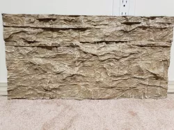 Aquarium Background - Textured Limestone wall - 2x1 foot