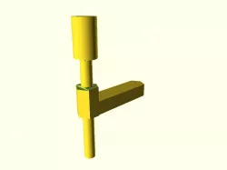 Bolt & nut with easy print