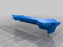 Chaos Cruiser lower hull bigger lance