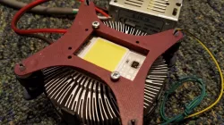 COB LED bracket for stock intel heatsink