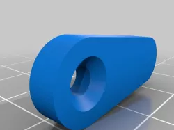 Curio Cabinet Clip