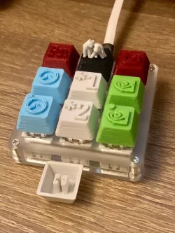 Customisable Cherry MX Keycaps & samples
