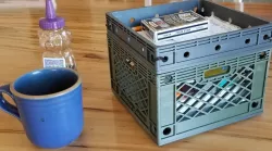 customizable milk crate storage, project box, rasberry pi, beaglebone case  