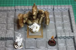 D&D Scenery: Hydra Throne for Tomb of Annihilation