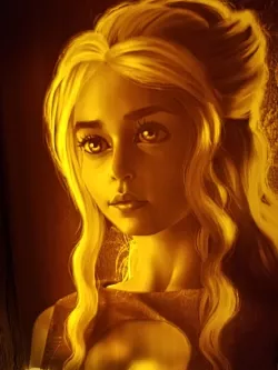 Daenerys Lithophane