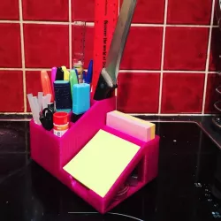 Desk Tidy with Post-it Holder