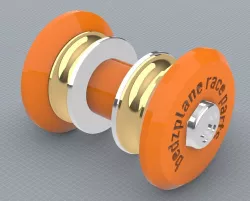Double sail pulley