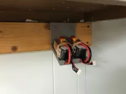 Dual 4S - 6S LiPo Battery tray