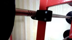 Dumbbell rack bracket
