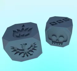 Dune Dice game - Board Game. Free bones action and faction.