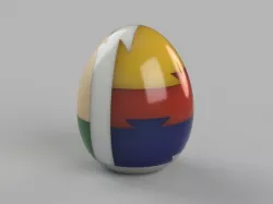 Egg 3D puzzle