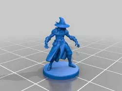 Elf Wizard Miniature (Male)