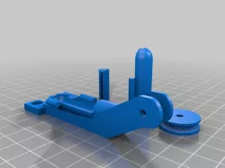 Ender 3 filament guide and cleaner edit
