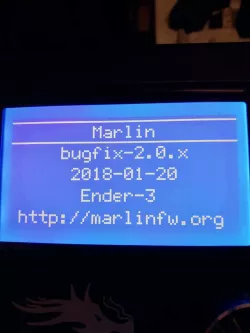 Ender 3 firmware, Marlin 2.0.x alpha snapshot (xvalerix)
