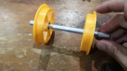 Filament spool bearing with one way clutch 52-57, 72-74mm