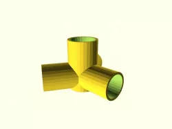 Flat Tripod Base or Water Splitter